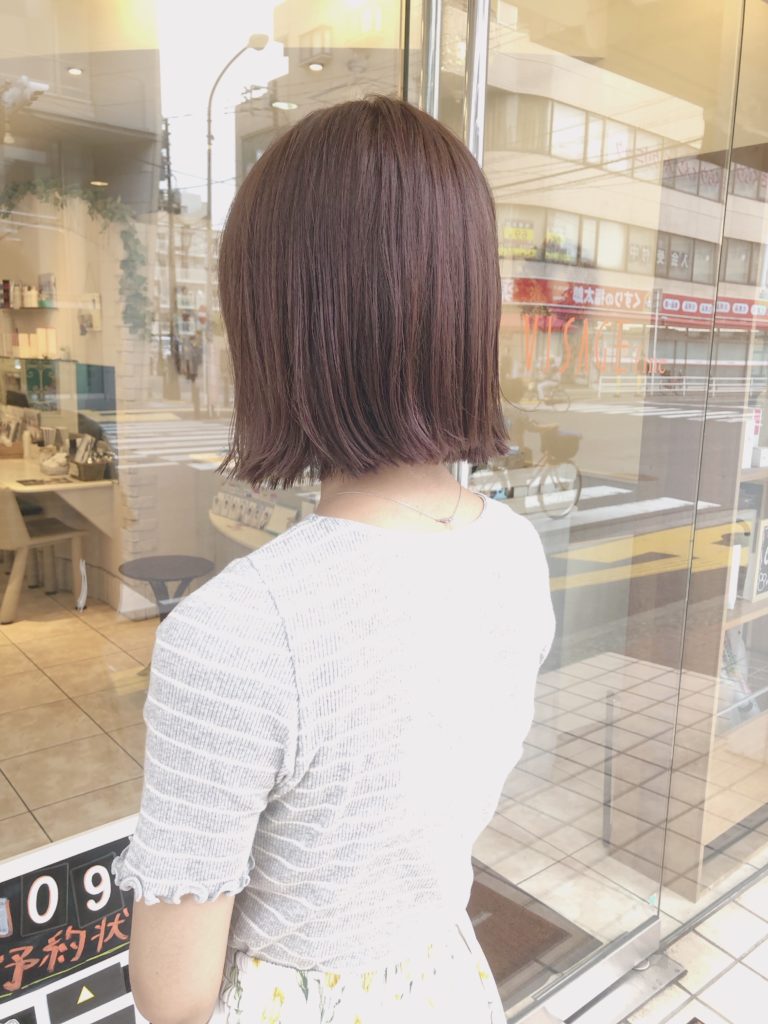 髪の色がキレイに出ないのはiphoneのせい アプリを使うときれいに撮れるよ 浦安のボブ ショートヘアの専門美容師