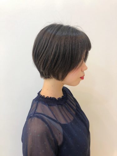 可愛いショートボブ お客様実例 浦安のボブ ショートヘアの専門家